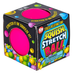 2.5" SQUISH GUMMI BALL Toys - Sold in Touch Box - LLB Toys-4