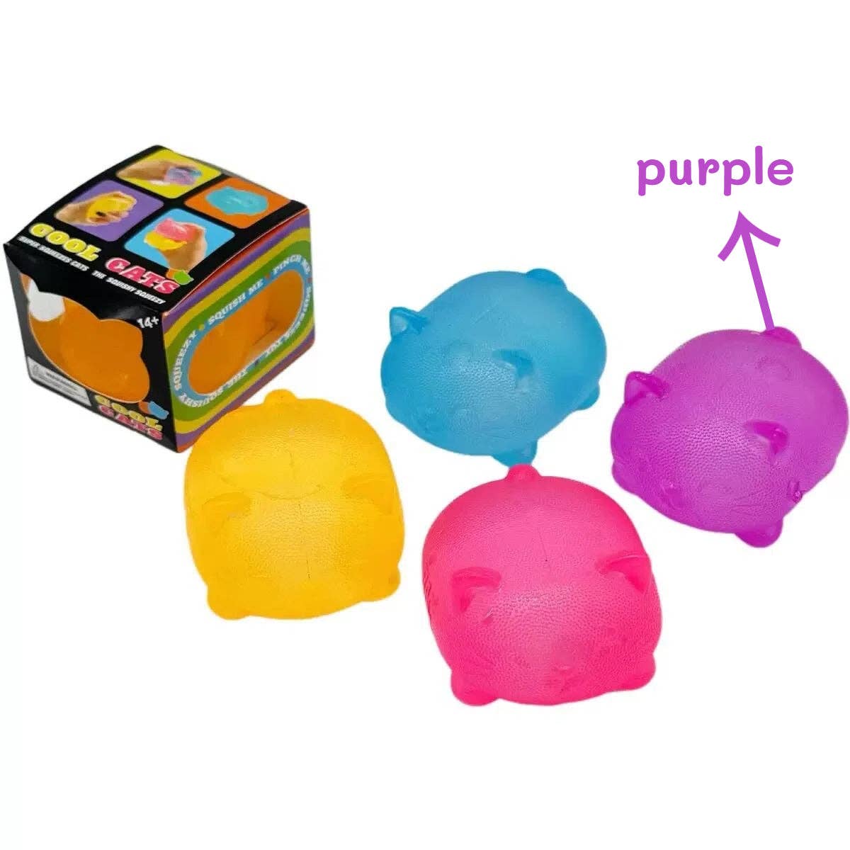 Nice Cube jelly hop & popsicle Translucent Slow Rising Stress Relief Squeeze Toy-16