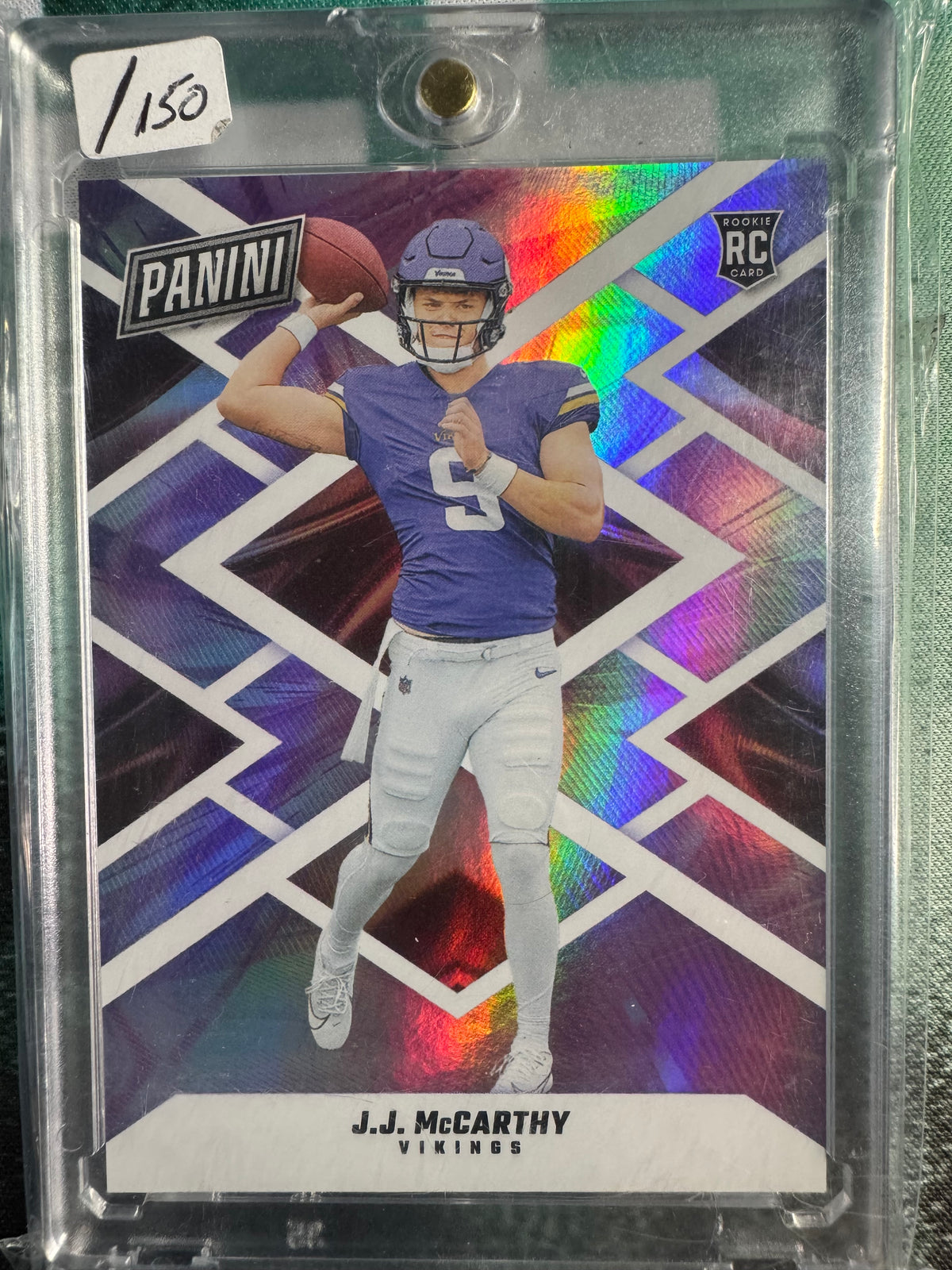 2024 JJ McCarthy Panini RC13 /150
