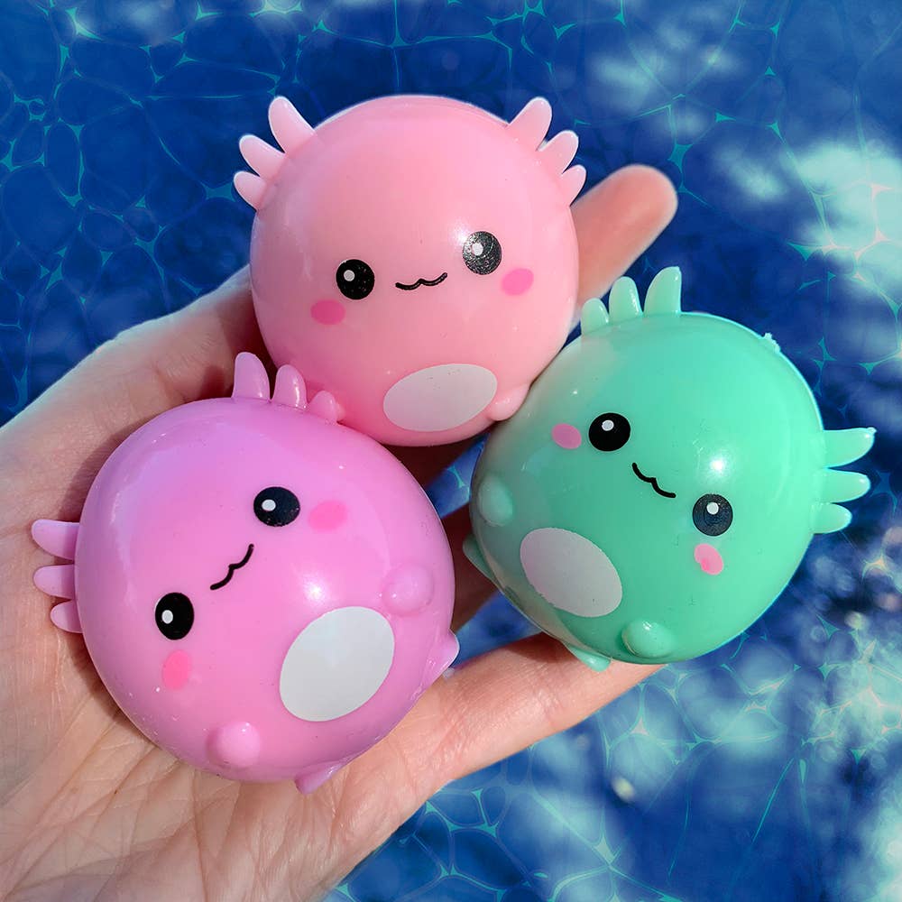 Sticky Bubble Blobbies - Baby Axolotls-2