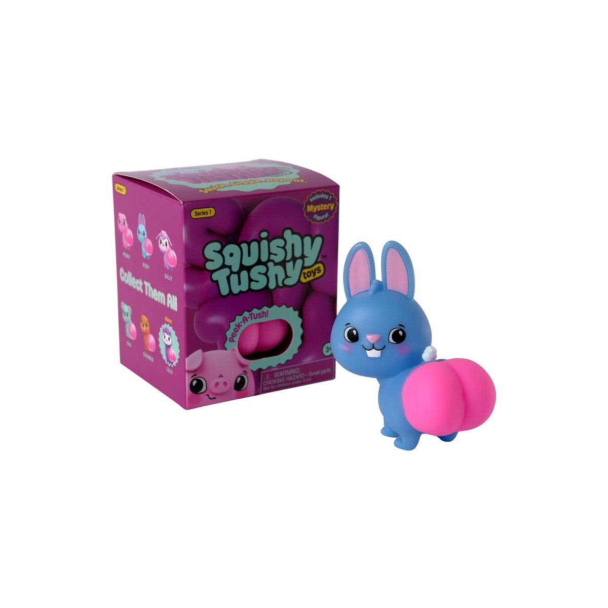 Squishy Tushy Toys 3" Single Figure Blind Box in Display-8