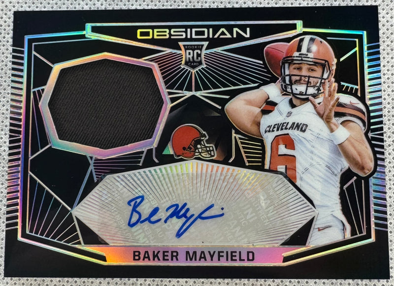 2018 Obsidian Baker Mayfield RPA Auto /75 RJ-BM-1