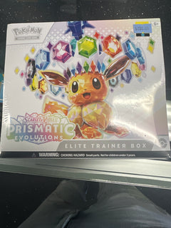 Scarlet & Violet Prismatic Evolutions Elite Trainer Box-1
