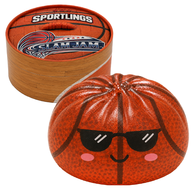 Fun Doh Sports Dumpling Squishy Fidget Toy - 12/Display-4