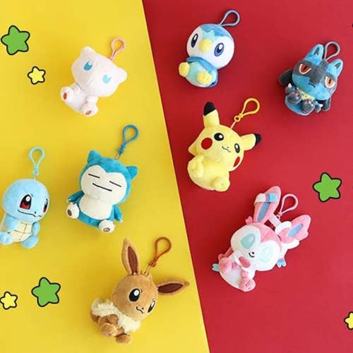 POKEMON CUTIE POP PLUSH BACKPACK KEYCHAIN - SYLVEON 11CM