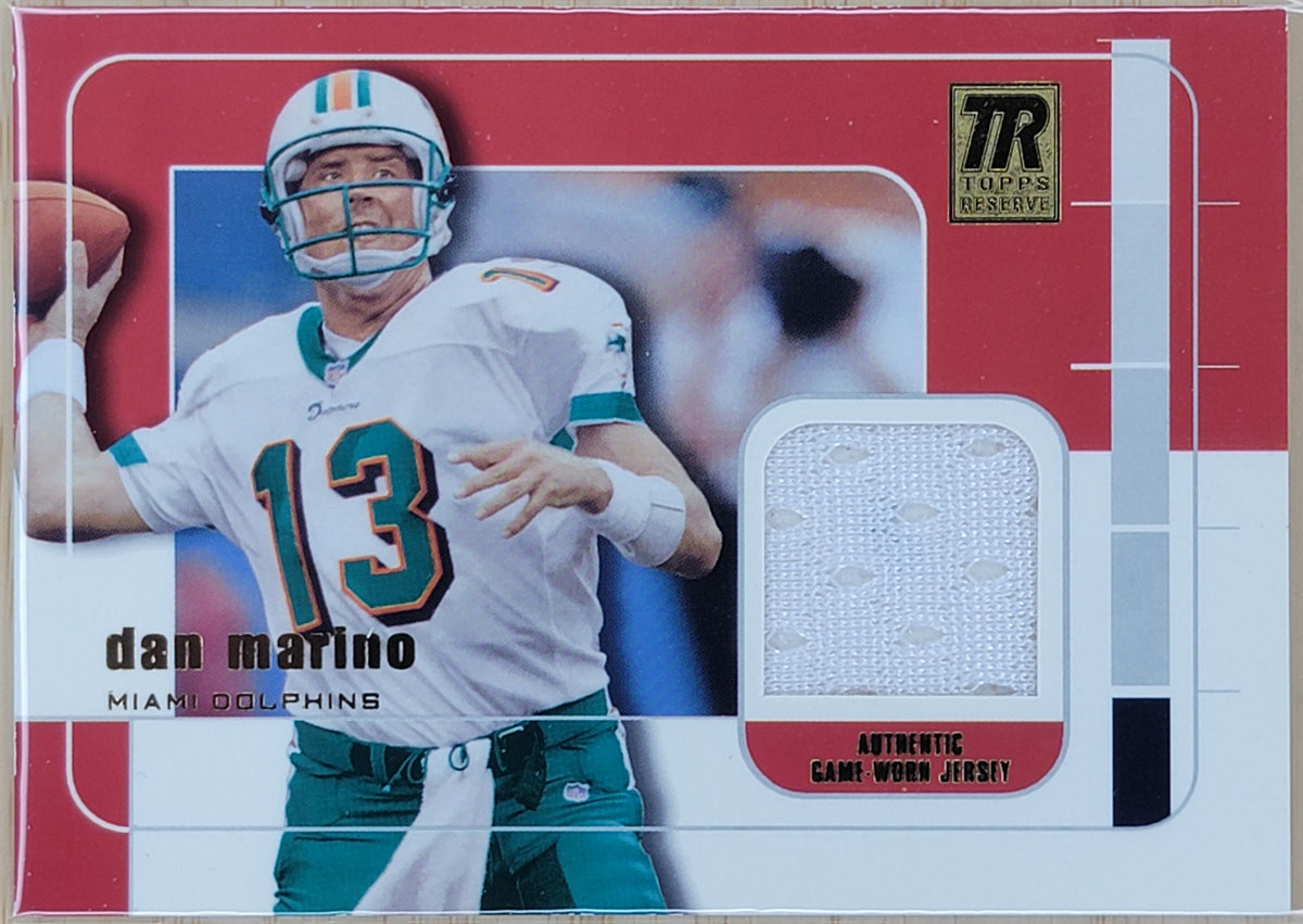 2002 Topps Reverse Relics Dan Marino Patch #RR-DM