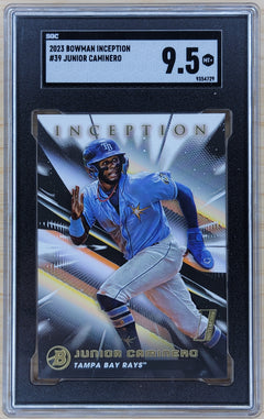 2023 Bowman Inception Junior Caminero #39 SGC 9.5-1