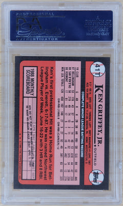 1989 Topps Traded Ken Griffey Jr. #41T PSA 10-2