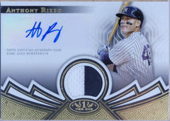 2023 Topps Tier One Dual Auto Relic Book Aaron Judge, Anthony Rizzo /10 #DAR-JR-4