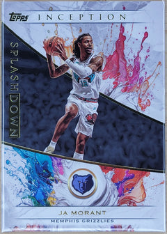 Ja Morant 2025-26 Topps Inception Splash Down SSP Memphis Grizzlies #S-13-1