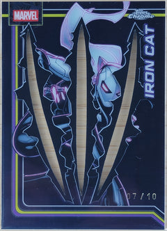 2026 Marvel Topps Chrome Iron Cat Claw #127 /10-1