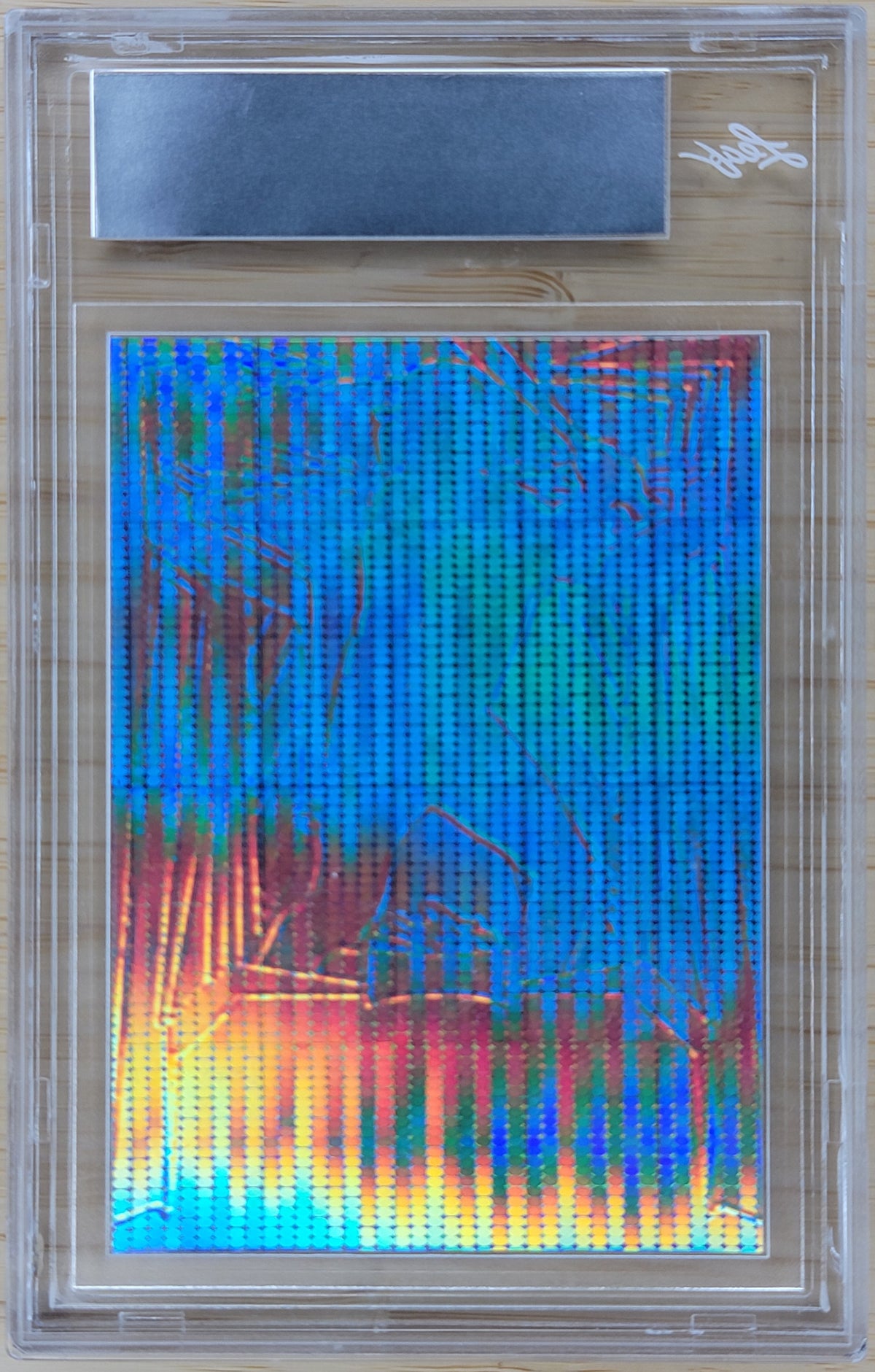 2023 Leaf Metal Auto Pre-Production Proof Jacob Wilson Pulsar Earth 1/1-2