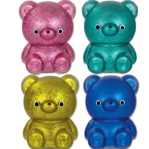 Glitter Squish Bear Sensory Toys-1