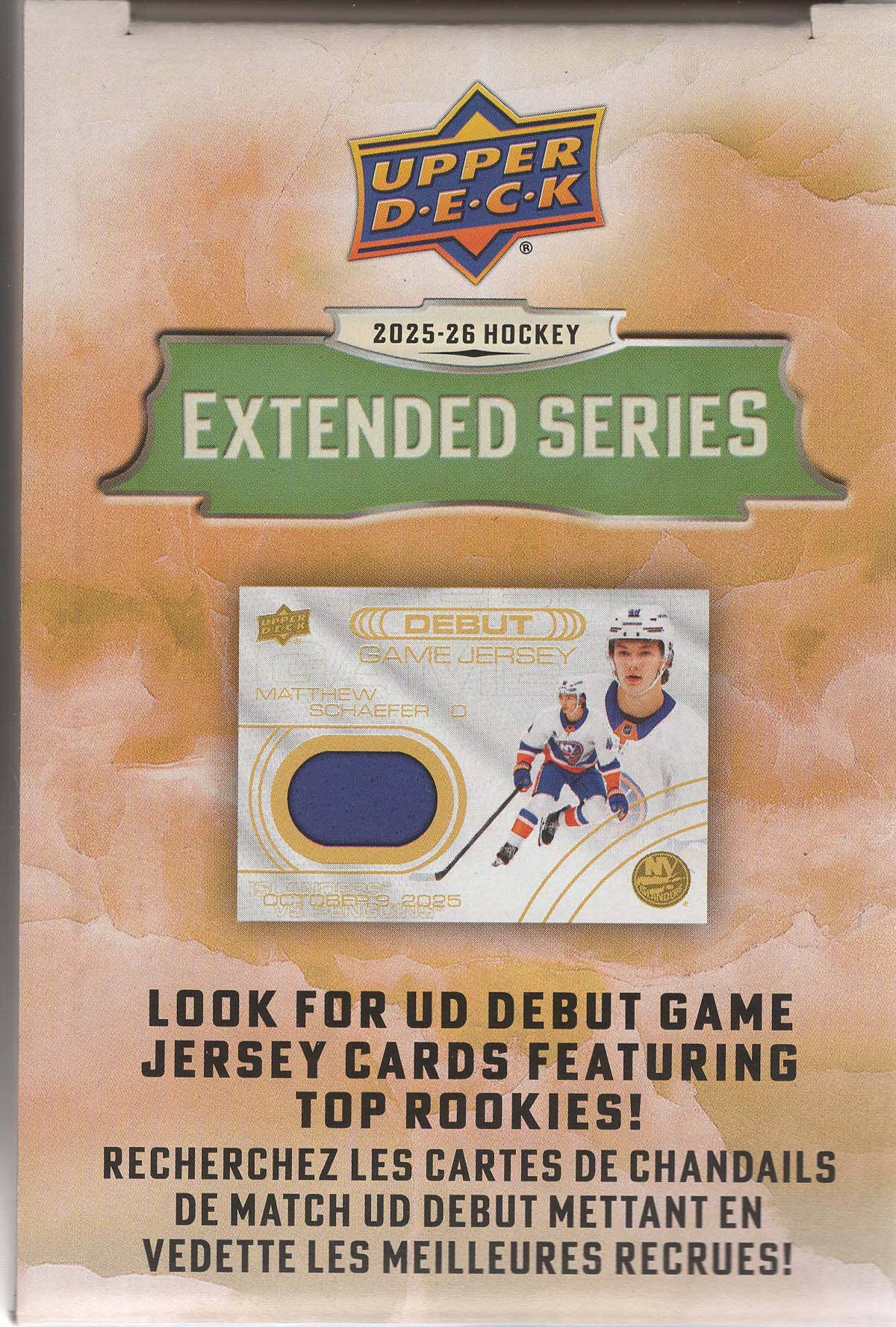 2025-26 Upper Deck Extended Series NHL 336ct Gravity Feed-3