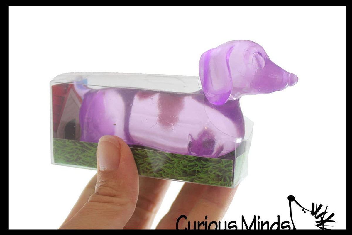 1 Sugar Dachshund Dog Ball Bag - Thick Glue/Gel Syrup Molass-3