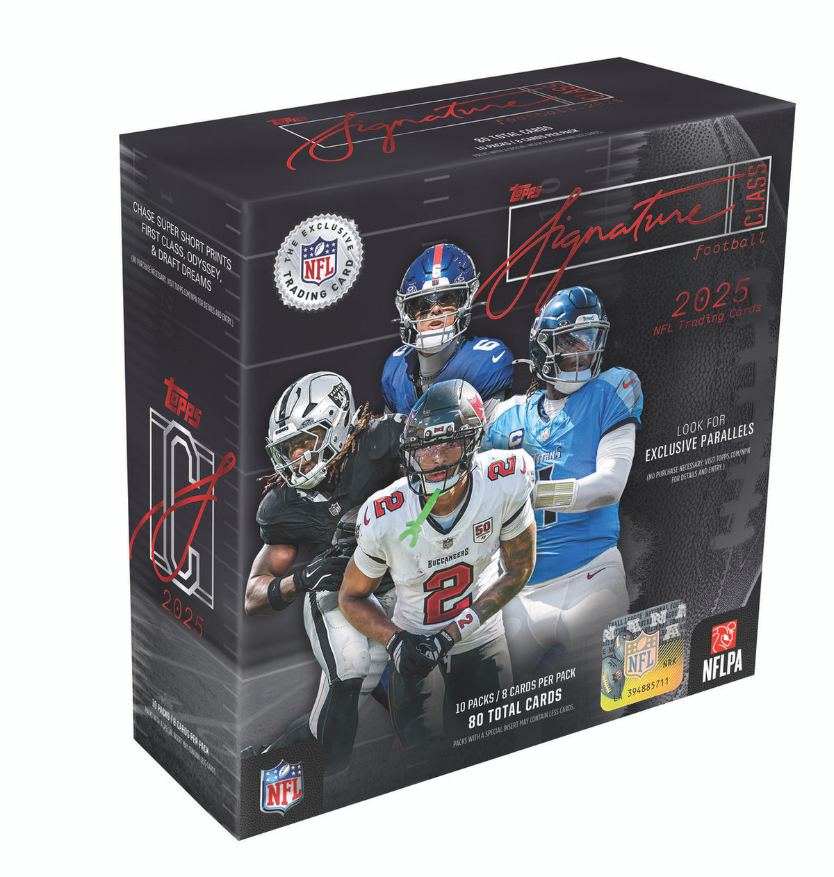 2025 Topps Signature Class Football Mega Box