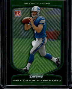 2009 Bowman Chrome Matthew Stafford #111-1