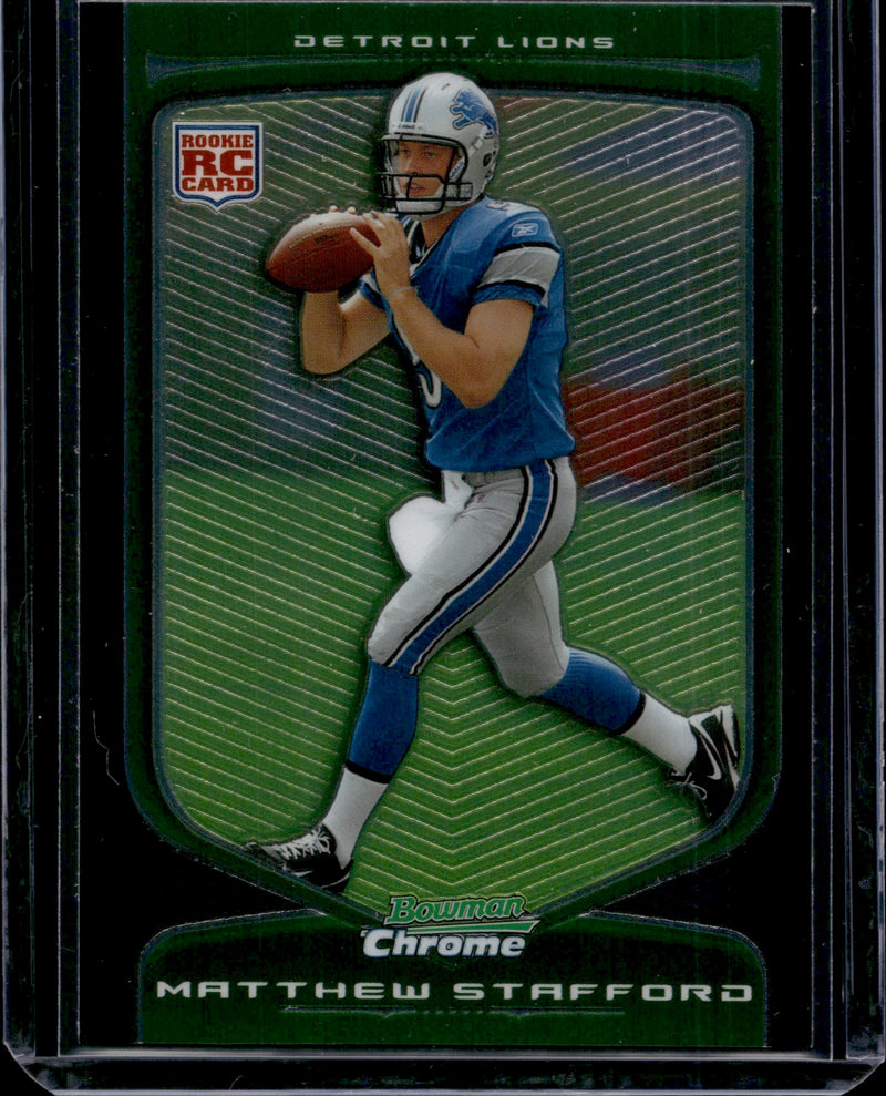 2009 Bowman Chrome Matthew Stafford #111-1