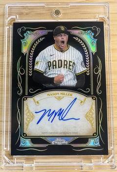 2026 Topps Chrome Mason Miller Ink Strokes Auto Autograph SP #IS-MMI Padres-1