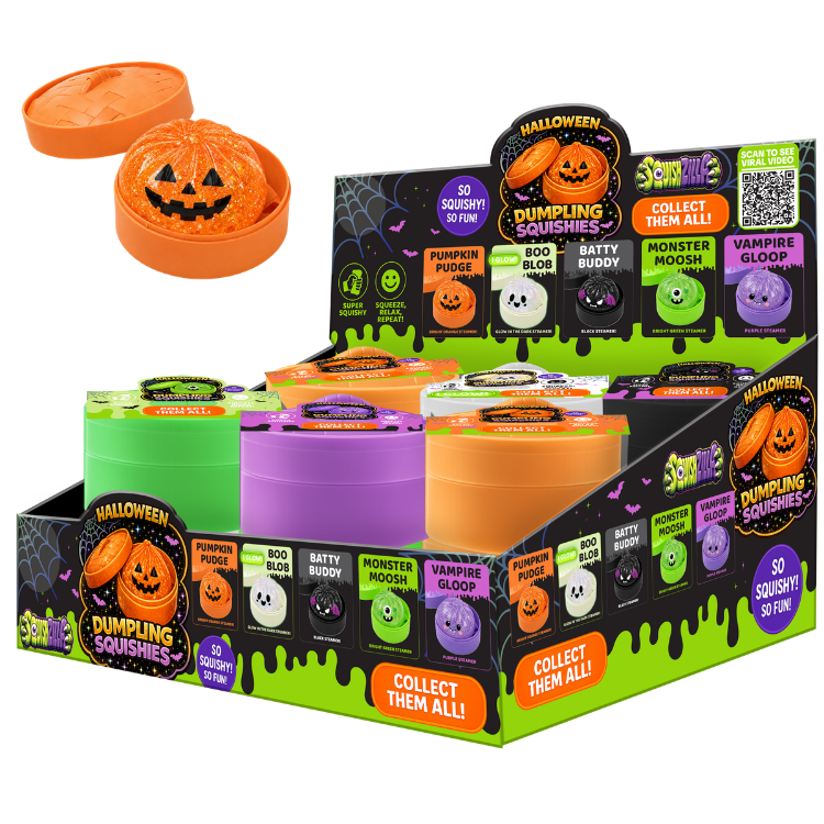 Fun Doh Halloween Dumpling Squishy Toy - 12/Display-1