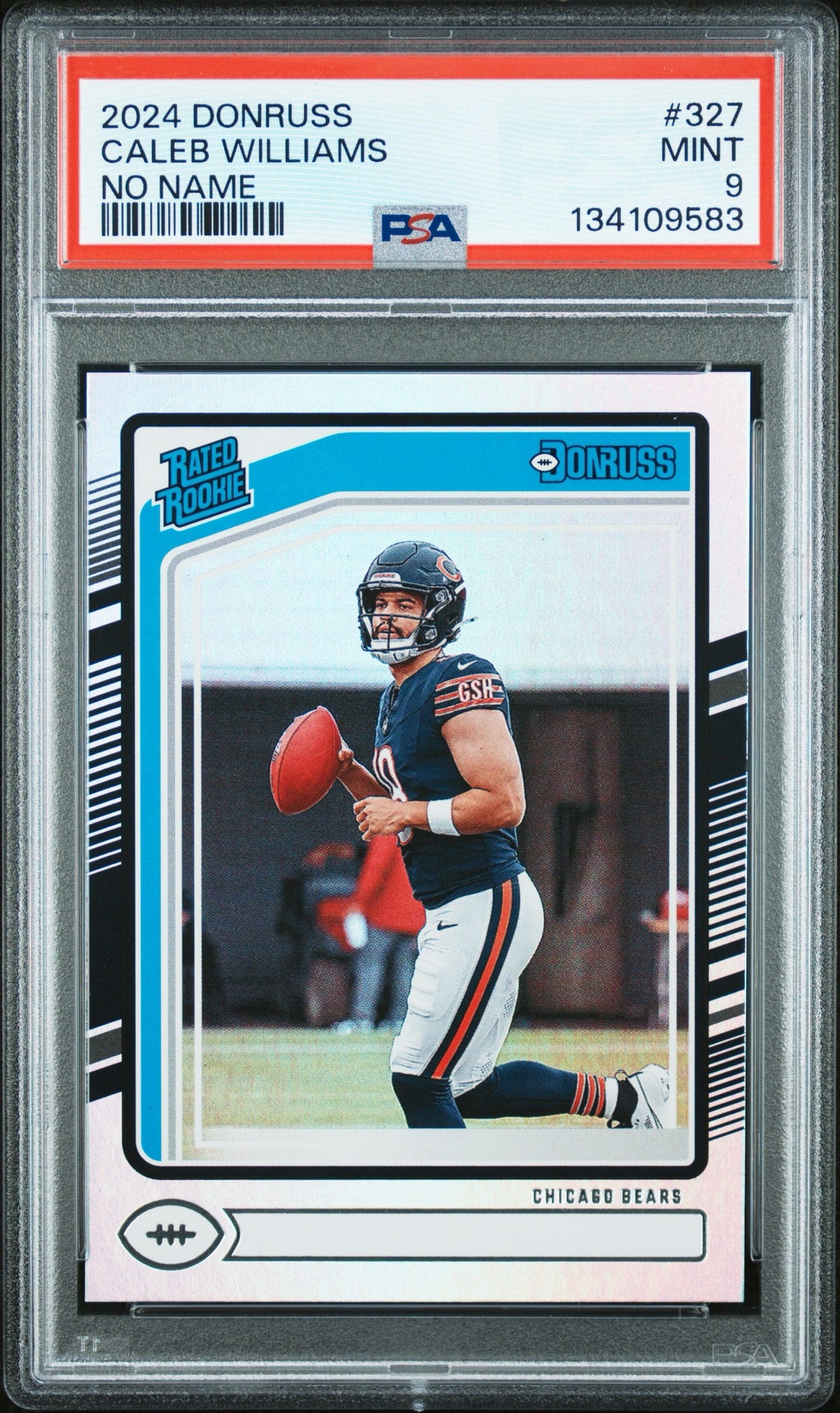 2024 Caleb Williams No Name 327 PSA 9-1