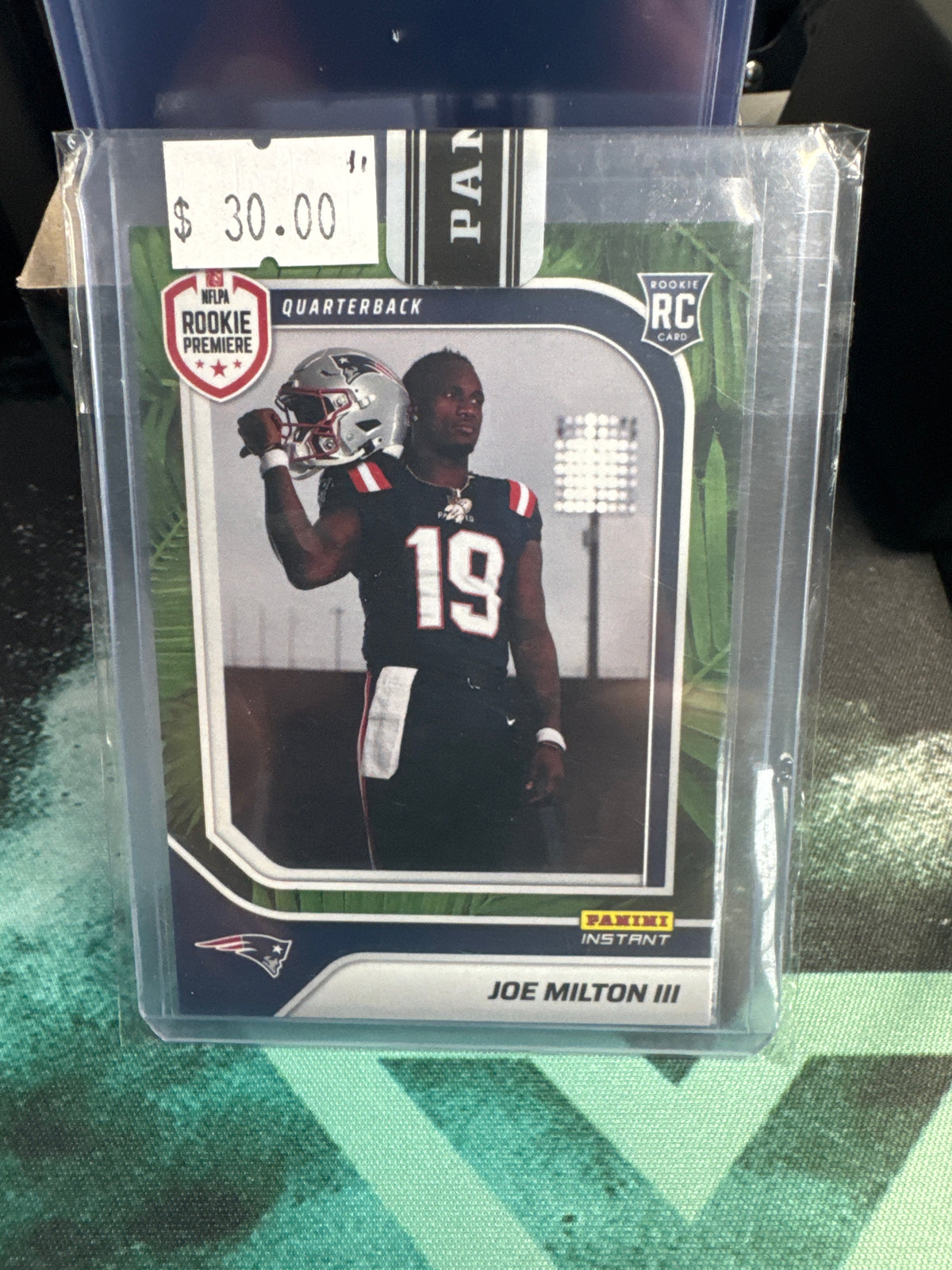 2024 Joe Milton /25 RPS First Look Green