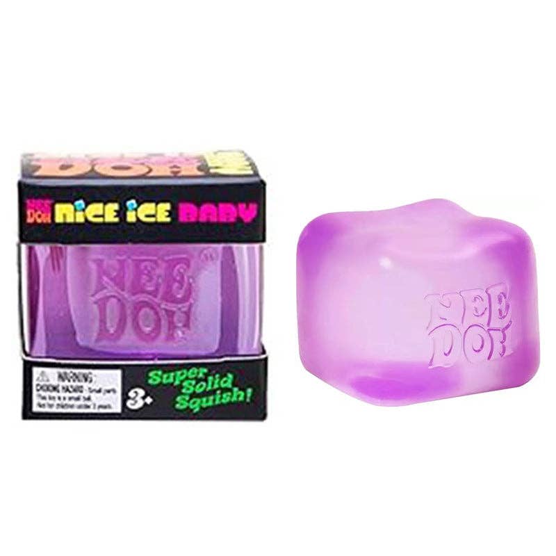 NeeDoh Nice Ice Baby squishy ice cubes