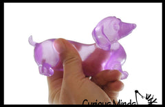 1 Sugar Dachshund Dog Ball Bag - Thick Glue/Gel Syrup Molass-7