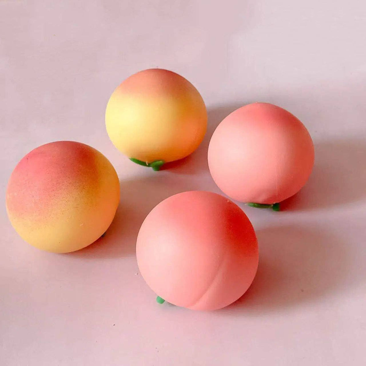 Simulation Fruit Mango Peach Dragon Fruit Squishy Slow Rising Stress Relief Squeeze Toy: Mango / 1 pc-6