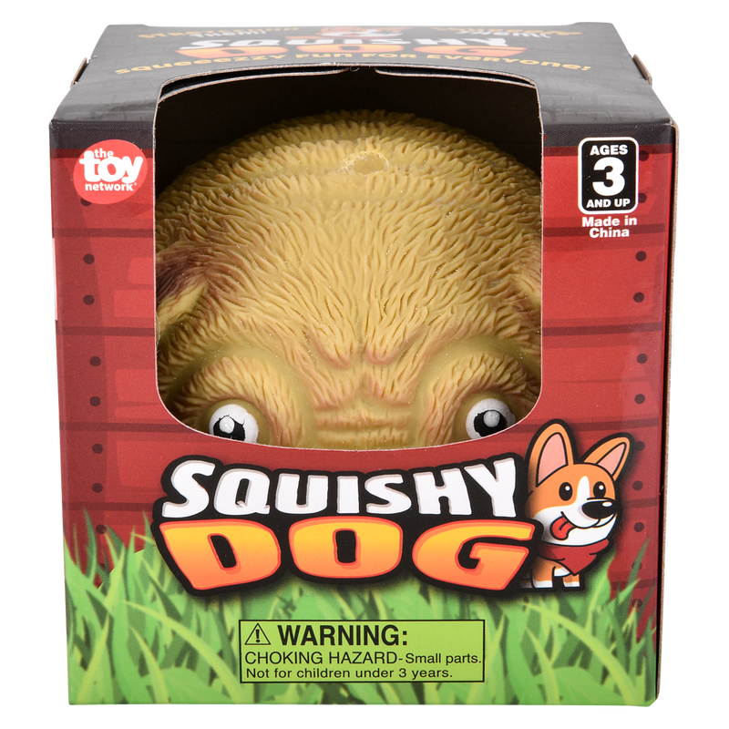 4" SQUISH AND STRETCH PUFFY DOG-5
