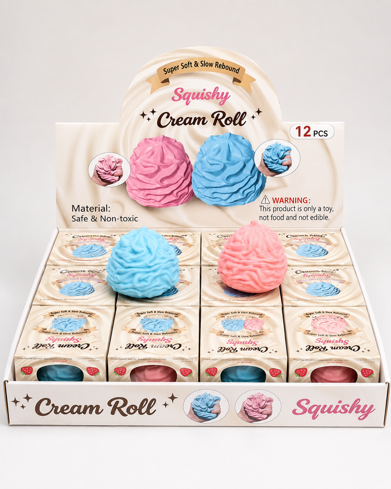Crunchy Cream Roll Squishy-2