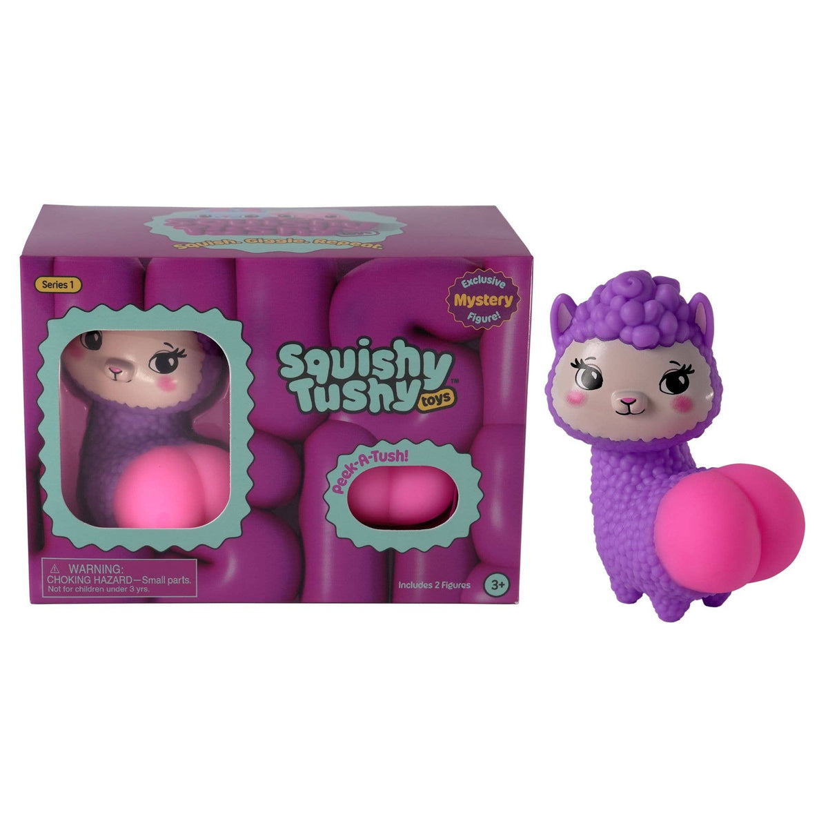 Squishy Tushy Toys 3" Figures Double Blind Box in Display-6