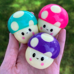 Sticky Bubble Blobbies - Baby Mushrooms-2