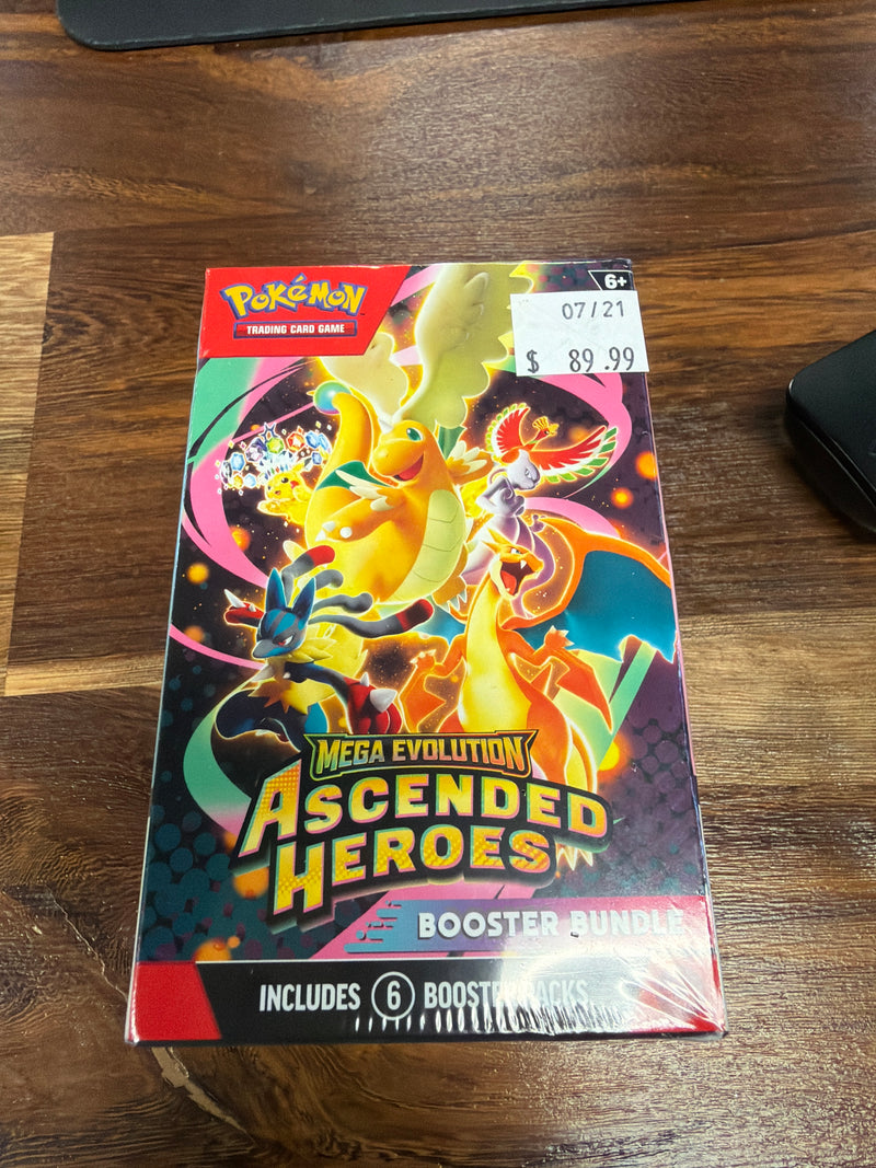 Mega Evolution ascended heros booster packs-1