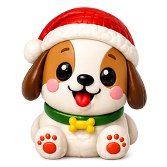 Fun Doh JUMBO Christmas Squishy Toy - 8/Display-10
