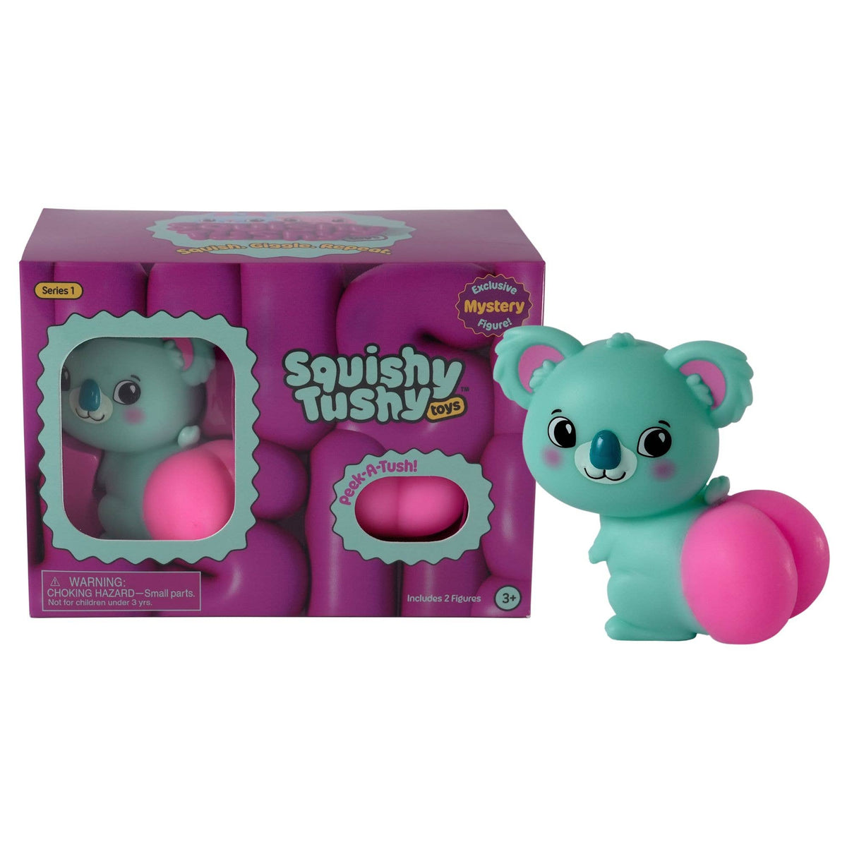 Squishy Tushy Toys 3" Figures Double Blind Box in Display-16