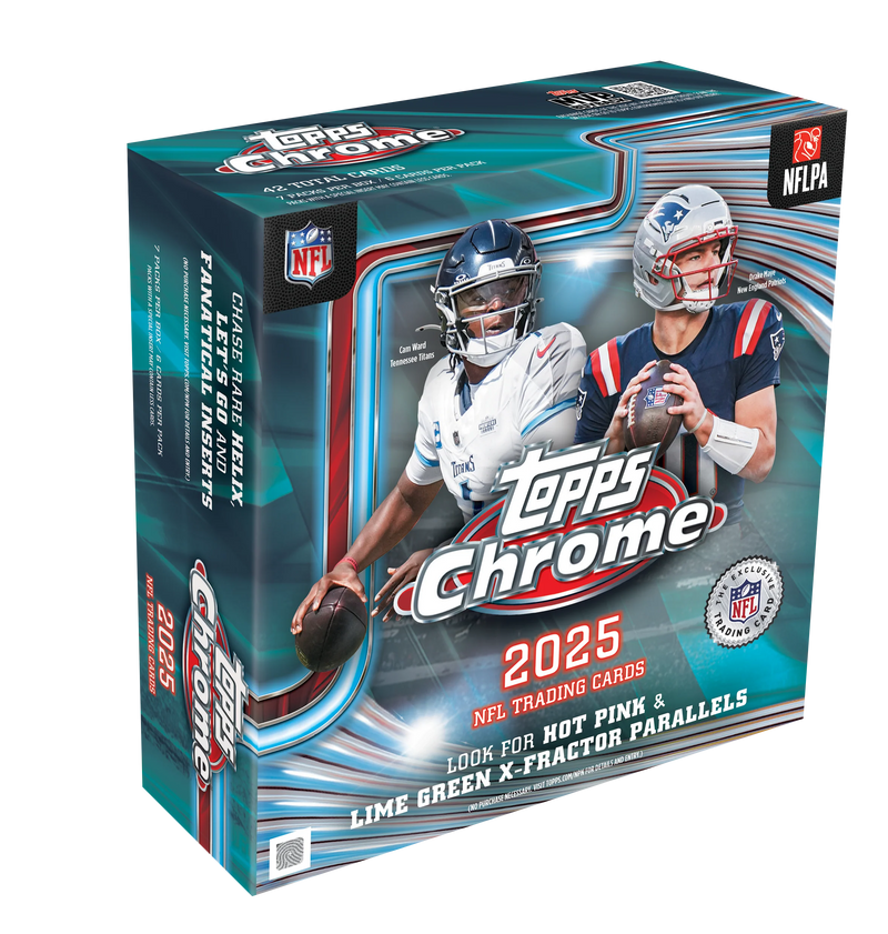 2025 Topps Chrome NFL Mega Box-1