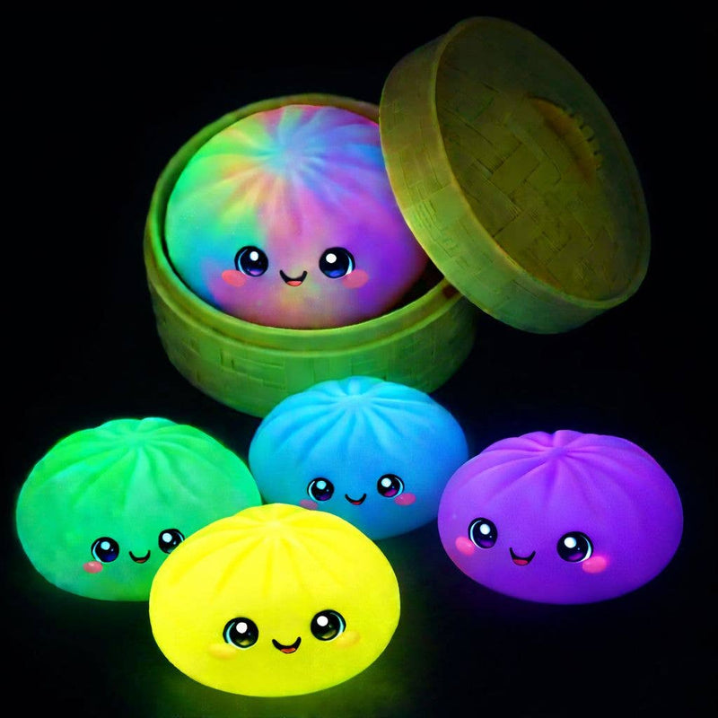 Mystery Squishy Dumpling - Glow in the Dark-1