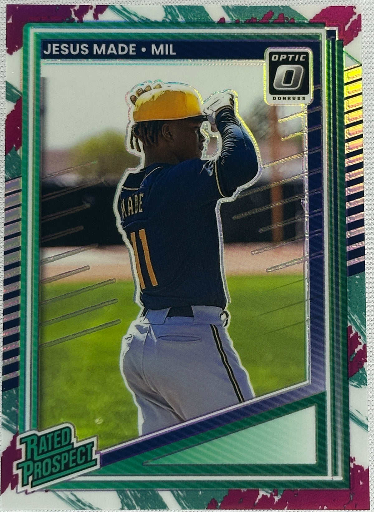 2025 Donruss Optic Jesus Made Jazz Rated Prospect #162
