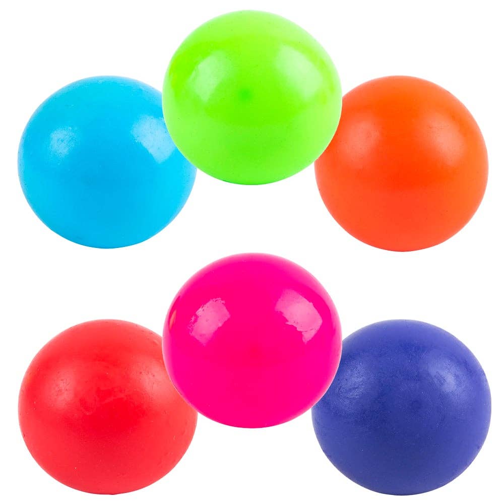 2.5" SQUISH GUMMI BALL Toys - Sold in Touch Box - LLB Toys-9