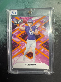 2024 Panini JJ McCarthy RC13 orange /15-1