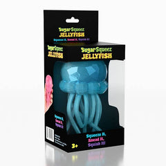 SugarSqueez Squishies® Maltose Jellyfish Glitter Fidget Stress Ball (1pc) Assorted Colors-1