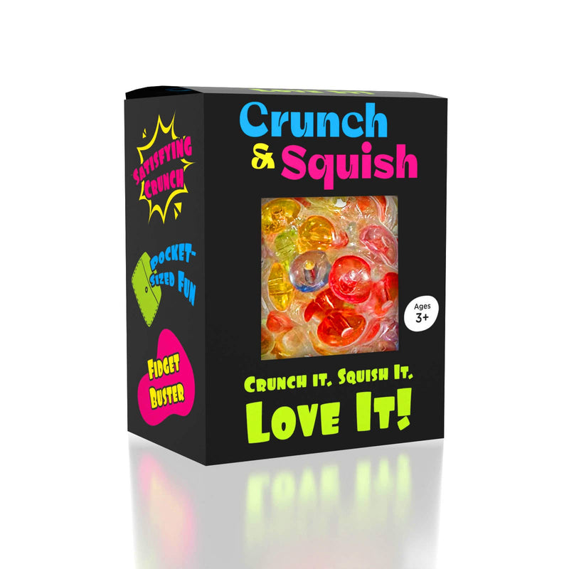 Crunch & Squish Crunchy Squishy Stress Ball Fidget Toy (Color Ships Assorted)-1