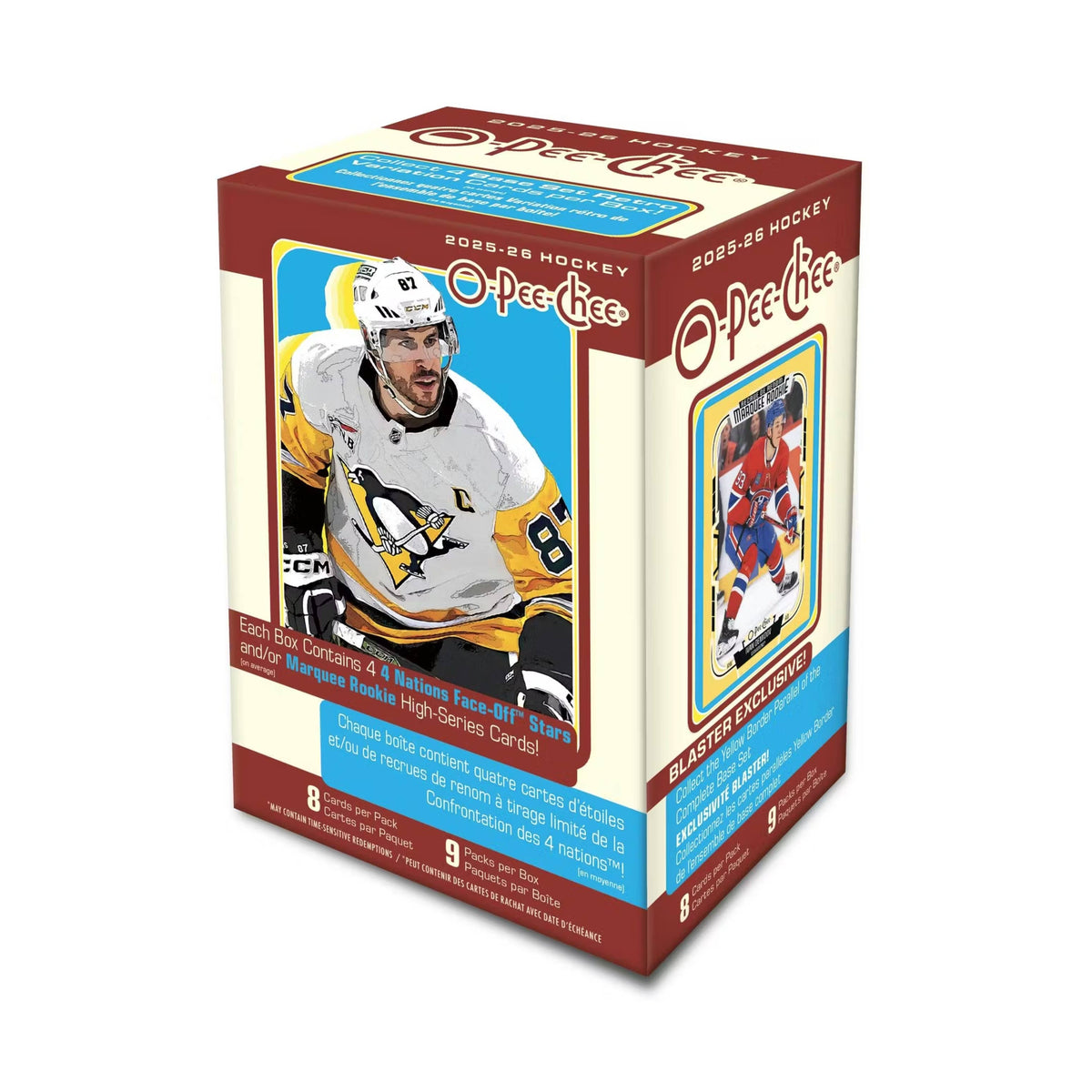 2025-26 Upper Deck O-Pee-Chee Hockey 72ct. Blaster Box-5