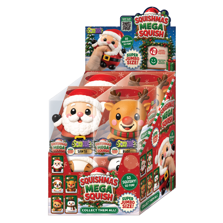 Fun Doh JUMBO Christmas Squishy Toy - 8/Display-11