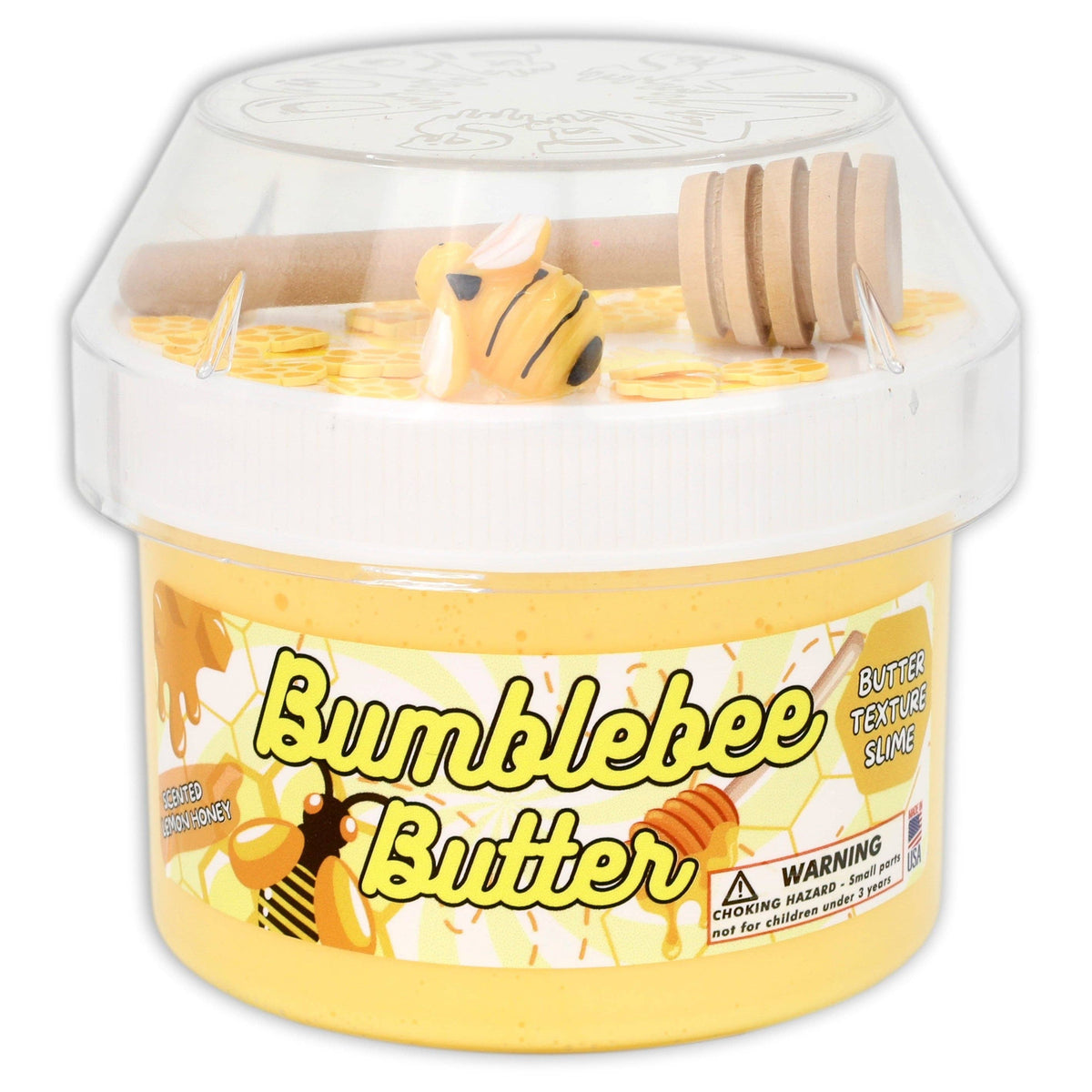 Bumblebee Butter - Butter Textured Slime-1