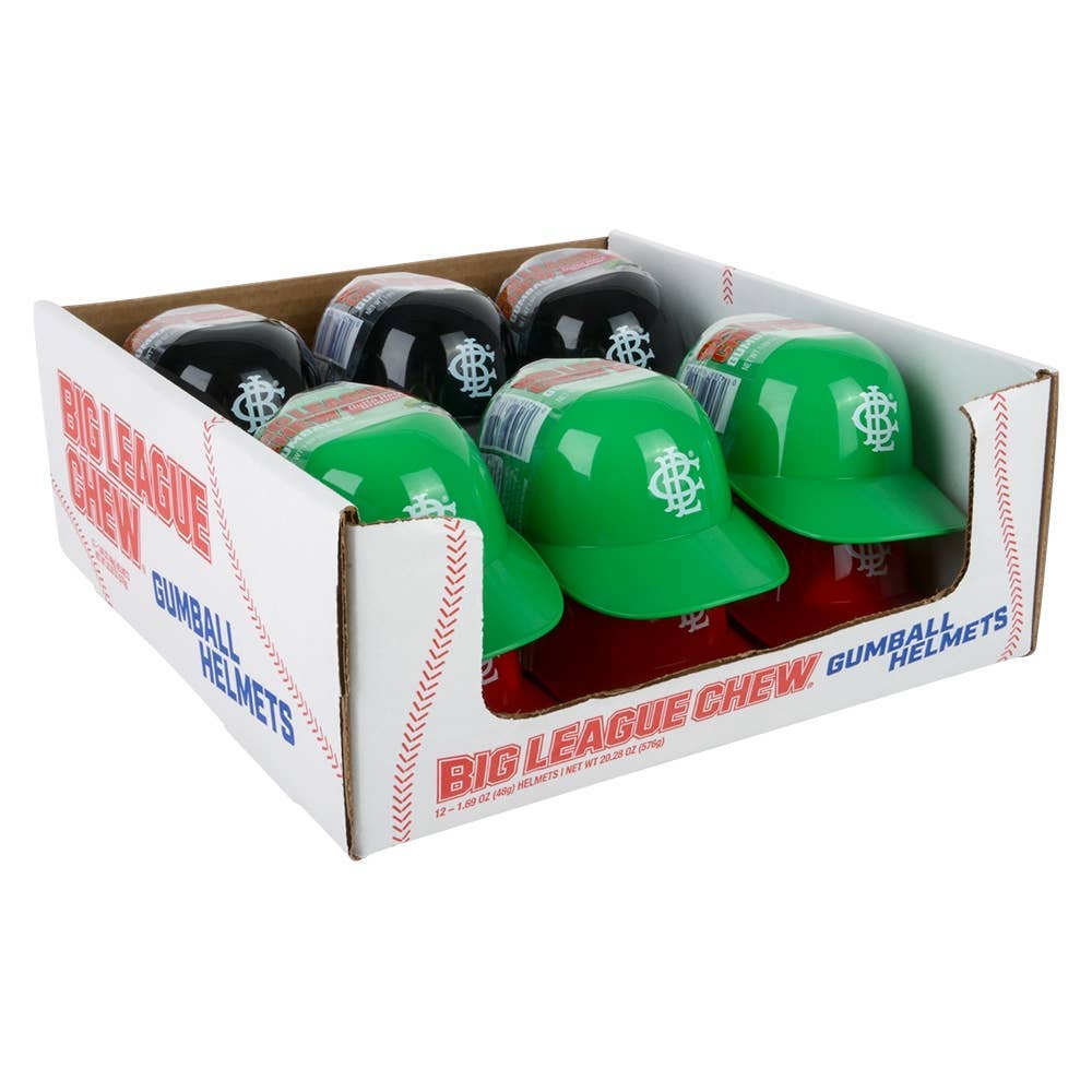 Big League Chew Helmet With Gumballs - LLB Toys-4