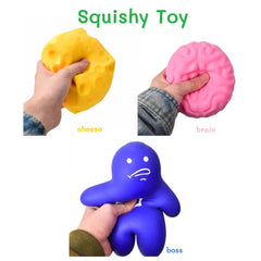 Large Slow Rising Squishy Stress Relief Toy Soft Novelty Squeeze Fidget Toy-1