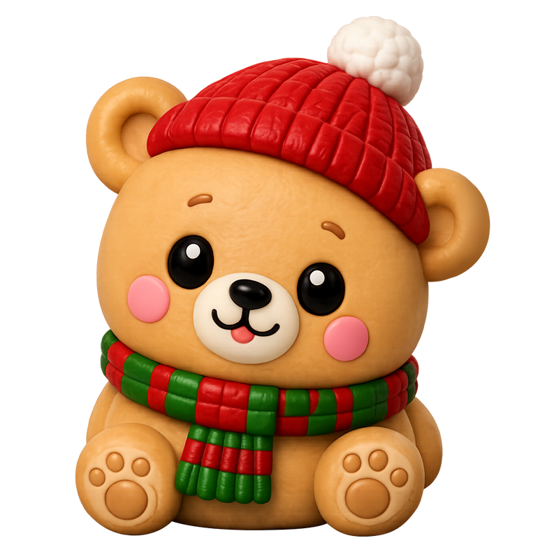 Fun Doh JUMBO Christmas Squishy Toy - 8/Display-8