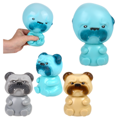 4" PUFF-UP PAL DOG ASSORTMENT 12CT-1